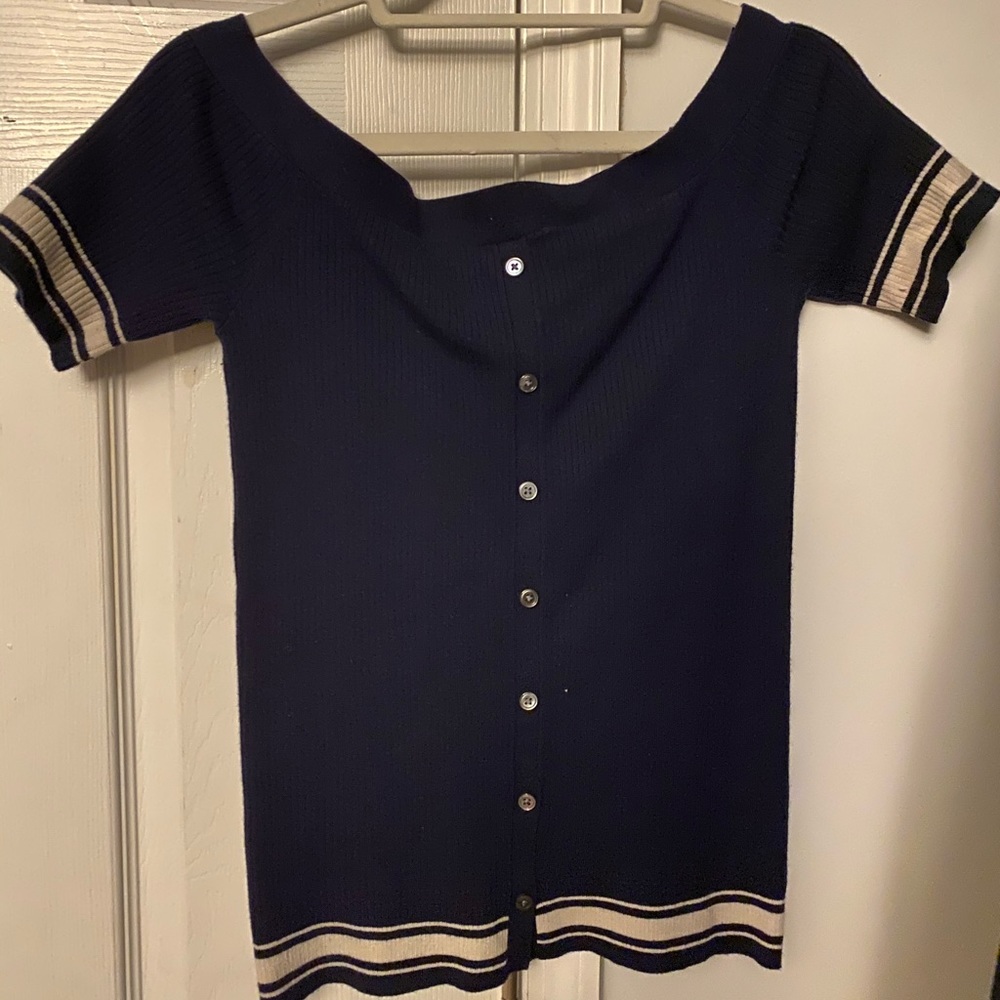 Frame off the shoulder top